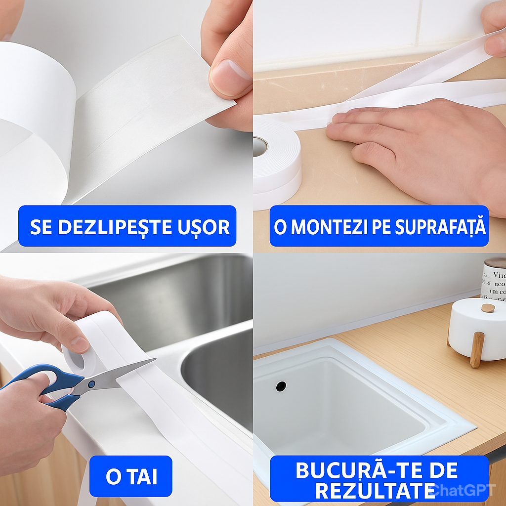 Bandă Impermeabilă Adezivă Universală